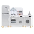 thumbnail image 1 of Gymax 3 in 1 Kitchen Toy w/Refrigerator Kitchen Set Washing Machine Ice Maker Stoves, 1 of 10
