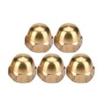 thumbnail image 4 of Acorn Hex Nut,Brass Acorn Nut Kit Dome Cap Nut Brass Acorn Nut Streamlined Design, 4 of 8