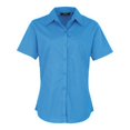thumbnail image 1 of Premier Blouse en Popeline à Manches Courtes / Chemise de Travail Unie, 1 of 4