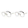 thumbnail image 4 of relayinert Fashionable Polarized Lens Small Square For Trendy Style Materials silver frame C7 2Set, 4 of 6