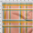 thumbnail image 3 of oneOone Cotton Poplin Fabric Madras Check Print Sewing Fabric BTY 56 Inch Wide, 3 of 4