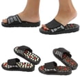thumbnail image 1 of Foot Acupoint Activating Massage Slippers Acupressure Therapy Feet Care Sandals, 1 of 7