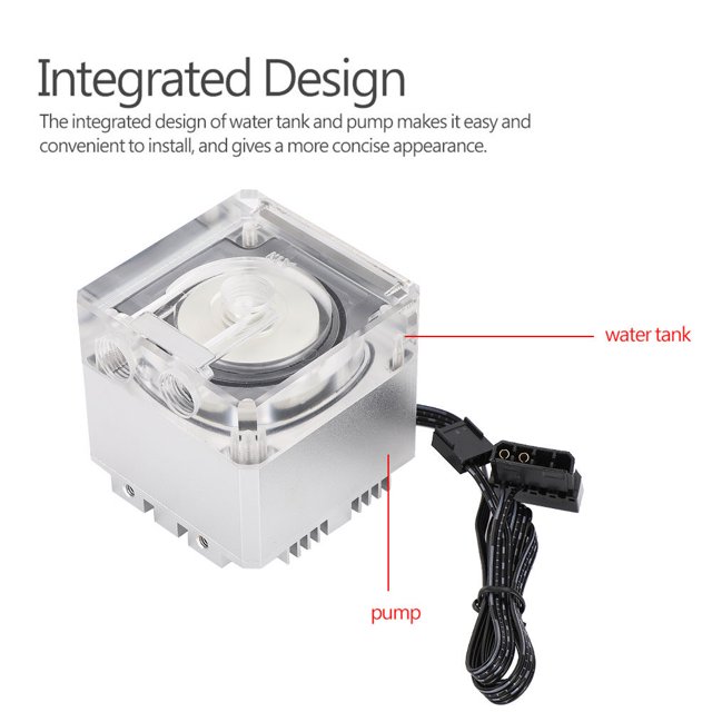Computer Pump, Concise Appearance Computer Water Pump, Fast Heat Dissipation for Computer Computer Water Pump Computer Pump
