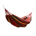 thumbnail image 2 of Hamac Portable Extérieur, Grand Espace Hamac de Jardin Confortable Polyester Coton Anti-Basculement pour Camping Coloré, 2 of 7