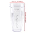 thumbnail image 3 of Blender Replacement Parts for Ninja, 24Oz Cup 7 Fins Extractor Blade, for Nutri Ninja Auto IQ BN801 SS101 BL480-30 BL641, 3 of 7