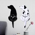 thumbnail image 4 of Cartoon Acrylique Balancement Quartz Horloge Chien Queue Enfants Chambre Pépinière Décor A, 4 of 8