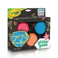 thumbnail image 1 of Crayola Glitter Gems Sidewalk Chalk, 18 Pieces Bundle, 1 of 2