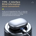 thumbnail image 3 of Clip On Real Time Translation Earbuds With APP, Stereo System Power Display 144 Languages Translation Earphone Supports Music And Talk, For Business Travel Learning, 3 of 8