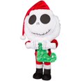 thumbnail image 1 of Holiday Greeter-Jack Skellington avec bas-OPP SM-Disney, 1 of 6