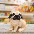 thumbnail image 4 of TIELUTT Mignon Chien de Compagnie Réaliste Jouet en Peluche Doux Jouet Chien de Compagnie Poupée en Forme Enfants, 4 of 5