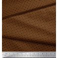 thumbnail image 3 of Soimoi Silk Fabric Geometric Small Print Fabric by The Yard 42 Inch Wide, 3 of 3