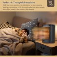thumbnail image 2 of Space Heater Electric Fan Heater with Thermostat Time Temperature Preset, 2 of 8