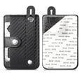 thumbnail image 2 of Phone Wallet Card Case with Zipper - 3 Card Holder & Money Storage for iPhone Android, 2 of 2