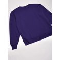 thumbnail image 2 of Ecosmart Crewneck Sweatshirt, 5XL, Purple, 2 of 3