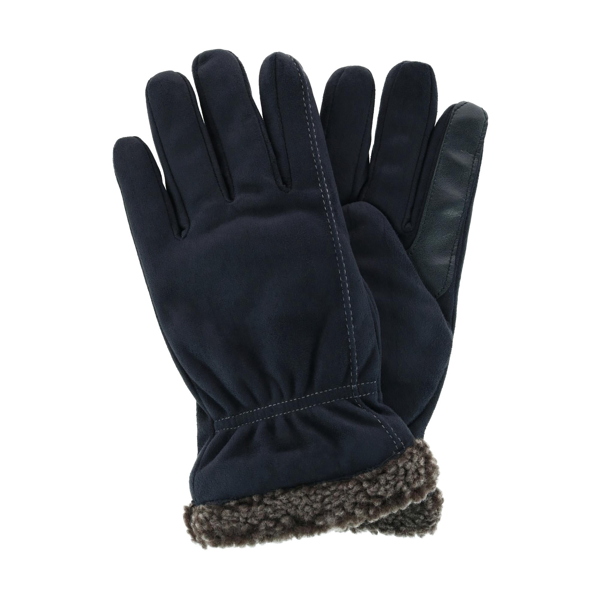 Isotoner Gant d'Hiver en Microfibre avec Motif Berbère Déversé (Hommes)