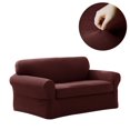 thumbnail image 1 of CHOK 2024 Pixel Housse Extensible pour Causeuse 2 Pcs Noire, 1 of 10