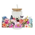 thumbnail image 2 of EGNMCR Stickers,Cute Stickers Christmas Heat Transfer Cup With Crystal Pattern A Sticker, 2 of 2