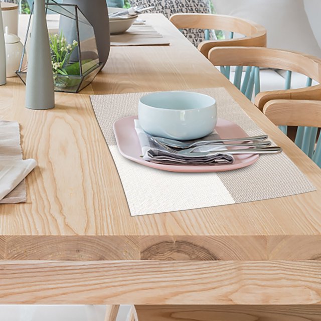 Meitianfacai Napperon de Table, Napperons de Table à Manger Napperons Faciles à Nettoyer Essuyables Lavables Napperons Modernes d'Extérieur Cuisine Intérieur de Table à Manger Décorations de la Saint-Valentin