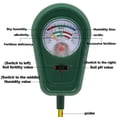 thumbnail image 3 of TopLLC Tools&Home Improvement Three-in-one Land Tester Fertility Humidity PH PH Tester Pointer Land Fertility Meter Soil detector, 3 of 8