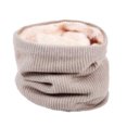 thumbnail image 1 of Infinity Scarf Winter Double-Layer Neck Warmer Knit Fleece Lined Circle Loop Scarves Gifts, 1 of 5