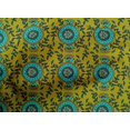 thumbnail image 4 of oneOone Cotton Poplin Fabric Leaves & Floral Block Print Fabric BTY 42 Inch Wide, 4 of 4