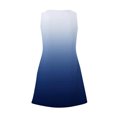 thumbnail image 4 of Ladies Fashion Gradient Summer Ladies Printed Pocket Sleeveless V-neck Dress, 4 of 5