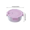 thumbnail image 3 of Yhmxh Kitchen Gadgets,Home and Kitchen,Glass Bento Box Can Be Microwave Oven Students Heated Lunch Box Office Fresh-keeping Box Bento Boxs, 3 of 6