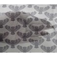 thumbnail image 4 of oneOone Viscose Chiffon Fabric Owl Block Printed Craft Fabric BTY 42 Inch Wide, 4 of 4