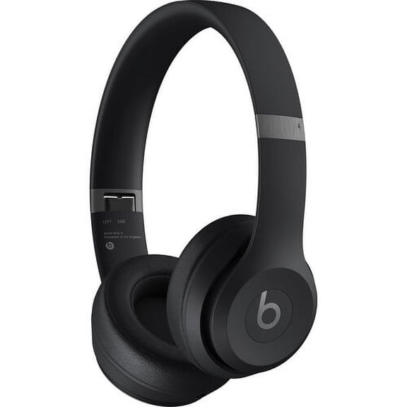 Refurbished (Excellent) - Beats by Dr. Dre MUW23LL/A Beats Solo 4 Wireless On-Ear Headphones - Matte Black