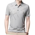thumbnail image 4 of Esquirla T-Shirt pour Homme Marche Léger Randonnée Séchage Rapide Chandails Graphiques L Gris, 4 of 8
