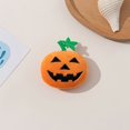 thumbnail image 2 of Halloween Pumpkin Toys For Cats Teething Toys Featuring Pumpkin With Range Expressions Embroidery Designs Interactive Toys For Kitties And Cats ,23 Cm, 2 of 4