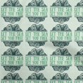 thumbnail image 1 of oneOone Cotton Jersey Green Fabric Ocean Text With Texture Sewing Craft Projects Fabric Prints By Yard 58 Inch Wide, 1 of 4