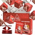 thumbnail image 2 of Christmas Surprise Pop-Up Box Gift Set, Romantic Surprise Gift Box with Jumping Mechanism, Festive Present Box for Holiday Celebrations, 2 of 5