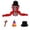 Red, variant on Gorilla Tag Plush, Cute Gorilla Tag Monkey Stuffed Animal, Gorilla Tag Plush Toys for Birthday Themed Party Favors for Kids (50cm/19.68In)