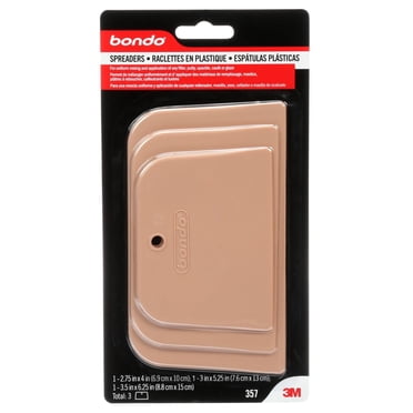 Bondo® Plastic Spreaders, 357, 3 per pack