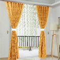 thumbnail image 3 of kiplyki 1 Leaves Tulle PCS Vines Door Window Curtain Drape Panel Sheer, 3 of 4
