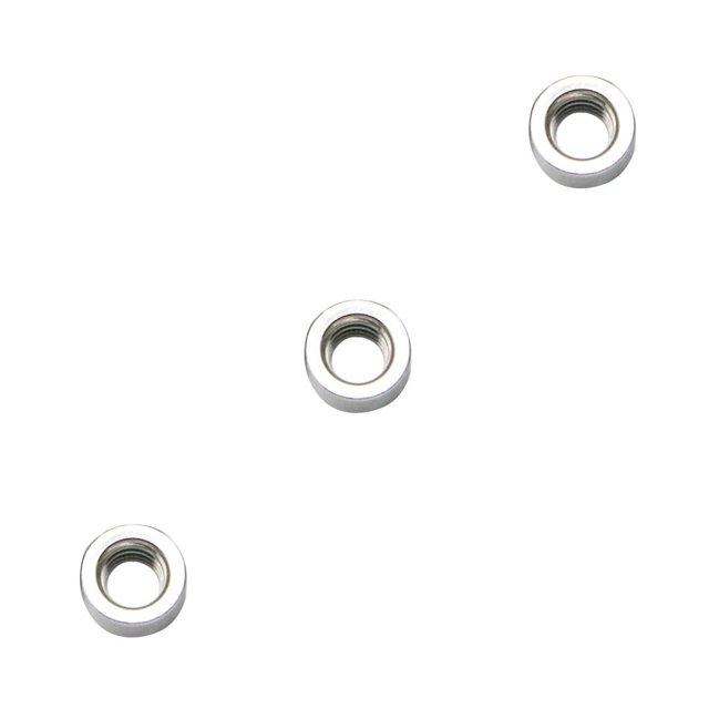 Baohd Acier Inoxydable CLS Écrou Auto-Clinching Insert Galvanisé Rivet Presse-Ajustement Dalle Attaches Industrielles Rivetage M6-0 3Set