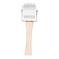 thumbnail image 2 of Uncapping Roller, Compact Comfortable Grip Beekeeping Needle Roller with Wooden Handle for Beekeeping for Bee, 2 of 8