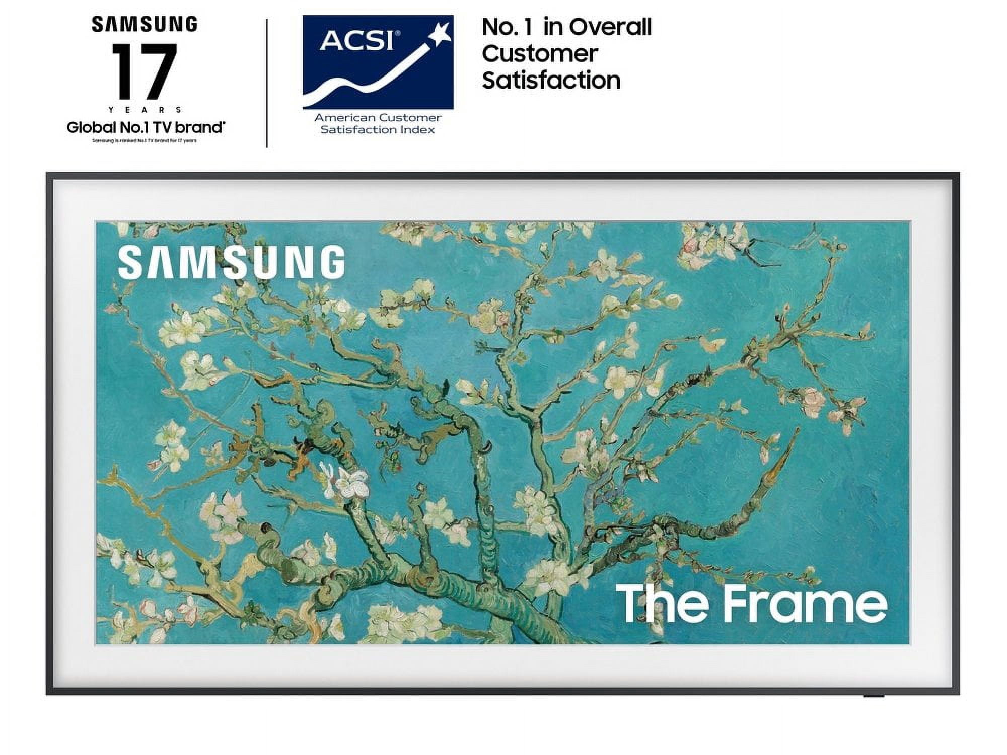 Refurbished (Good) - Samsung QN75LS03B 75-inch The Frame QLED 4K Smart Television