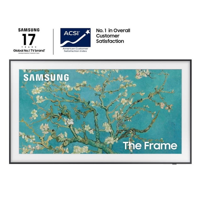 Refurbished (Good) - Samsung QN75LS03B 75-inch The Frame QLED 4K Smart Television