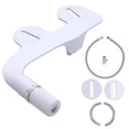 thumbnail image 2 of G1/2 Toilet Bidet Attachment Set ABS Dual Nozzle Bathroom Bidet Water Sprayer Bidet Sprayer Set Toilet Bidet Sprayer Bidet Toilet Attachment Bathroom Bidet Sprayer For Household,, 2 of 8