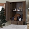 thumbnail image 3 of Armoire de rangement à 4 portes Mainstays de 72 po, blanc, 3 of 8