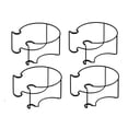 thumbnail image 1 of Support de Rambarde Ajustable, Support de Plante Sans Outils Facile à Installer, Support d'Exposition Extérieur Résistant aux Intempéries, Crochet de Suspension Universel Robuste pour Décoration de Jardin, Patio, Clôture, Terrasse, Pot de Fleurs, 1 of 5