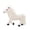 White, variant on Stuffed Animals Horse Decorative for Holiday Animal Themed Parties Bedroom Black