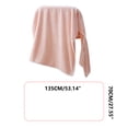 thumbnail image 3 of EGNMCR Bath Towels 1pc Coral Velvet Bath Towel Towel For Adult Daily Use At Home Absorbent Dry Hair Towel That Does Not Hair Beach Towel Strip Patterned Bath Towel a Bath, 3 of 5