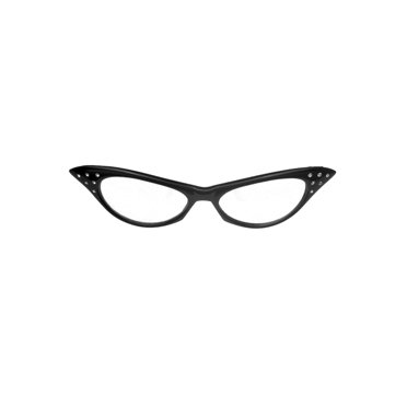 50s Black Frame Glasses
