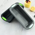 thumbnail image 1 of Silicone Loaf Pan for Baking Bread, Meatloaf, Cake, Non-Stick Reusable Rectangle Molds with Easy Grab Handles, 1 of 5