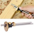 thumbnail image 2 of Professional Carpenter Scriber, Practical Woodworking Scriber, Hand Tool Woodworking Accessory For Carpentry Tool Carpentry Gauge Double-Shaft, 2 of 8