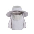thumbnail image 1 of Maytalsory Waterproof Face Covering Sun Hat For Outdoor Activities Adjustable Hood Light gray, 1 of 6