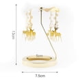 thumbnail image 2 of fastboy Rotating Candle Holder Candlestick Decorative for Living Room Ornament Deer, 2 of 9